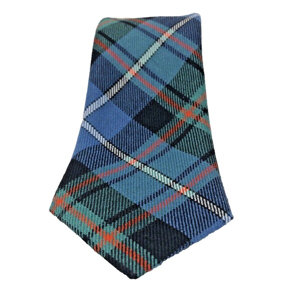 Lochcarron of Scotland Tartan Neck Tie Highlander Collection 100% New Pure Wool - Picture 3 of 9